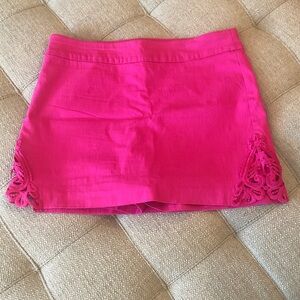 Vibrant Pink Women's mini with shorts